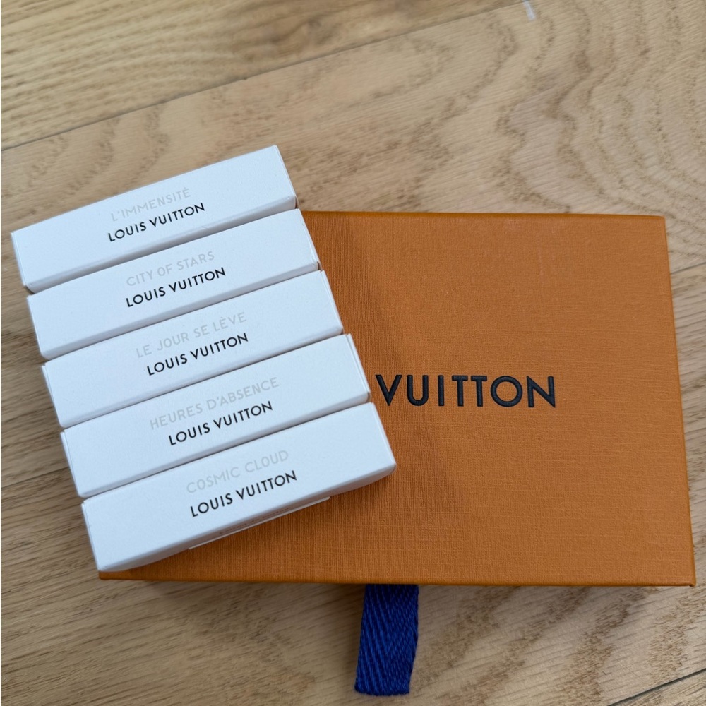 Louis Vuitton Fragrance Collection with Orange Box